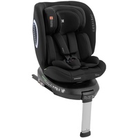 Kikkaboo Kindersitz i-Rove i-Size (40-150 cm) Isofix, Stützbein, Körperkissen schwarz