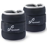 Sportneer Gewichtsmanschetten, Gewichte für Beine und Arme Gewichtsmanschetten fuß Set für Frauen 2 * 0,5Kg / 2 * 1Kg Gewicht Hand Ankle Weights Set perfekt zum Tanzen, Laufen