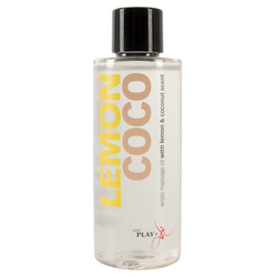 Just Play Gleit- & Massageöl Lemon Coco Erotik Massage-Öl Zitronen-Kokos-Duft - 100 ml
