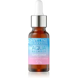 Eveline Cosmetics Aqua Balance Trehalose + PGA Acid intensives, hydratisierendes Serum mit Hyaluronsäure 18 ml