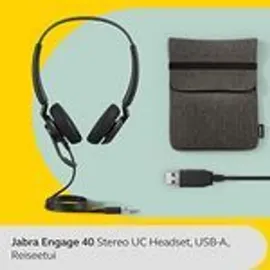 JABRA Engage 40 UC Stereo USB-A ohne Kontrolleinheit