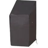 Möbel Kraft Schutzhülle für Stapel- und Relaxstühle 65 x 120 x 65 cm Grau