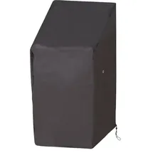 Möbel Kraft Schutzhülle für Stapel- und Relaxstühle 65 x 120 x 65 cm Grau