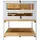 Hti-Living Kleintierkäfig Gino Deluxe 70 x 37 x 56 cm beige