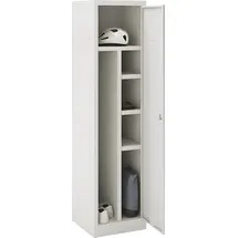 BISLEY Garderobenschrank / Allzweckschrank Primary Locker BxHXT 450x1800x450mm lichtgrau