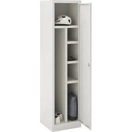 BISLEY Garderobenschrank / Allzweckschrank Primary Locker BxHXT 450x1800x450mm lichtgrau