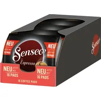 SENSEO Espresso Kaffee Pads 5er Pack - 5 x 16 Getränke