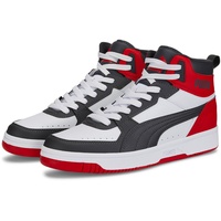 Puma Rebound Joy High-Top Sneaker PUMA white/asphalt/high risk red