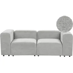 2-Sitzer Sofa Cord grau FALSTERBO