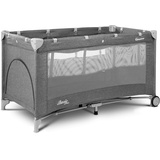 Caretero TERO-3936 Reisebett Basic Plus graphit, grau