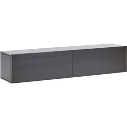 Wandmontierter TV-Schrank GLADSTONE Schwarz