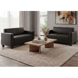 MCW Sofa-Garnitur schwarz