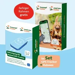 Fressnapf GPS-Tracker für Katzen + Befestigung blau