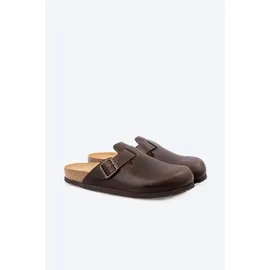 ROHDE Herren, Männer, Hausschuhe,verbandschuhe,Therapie-Sandalen,Klett-Hausschuhe,Mocca,42 EU / 8 UK