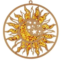 Jojo Bernstein Suncatcher Sonne Mond und Sterne