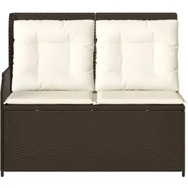 vidaXL Gartenbank 113 x 58 x 67 cm Braun