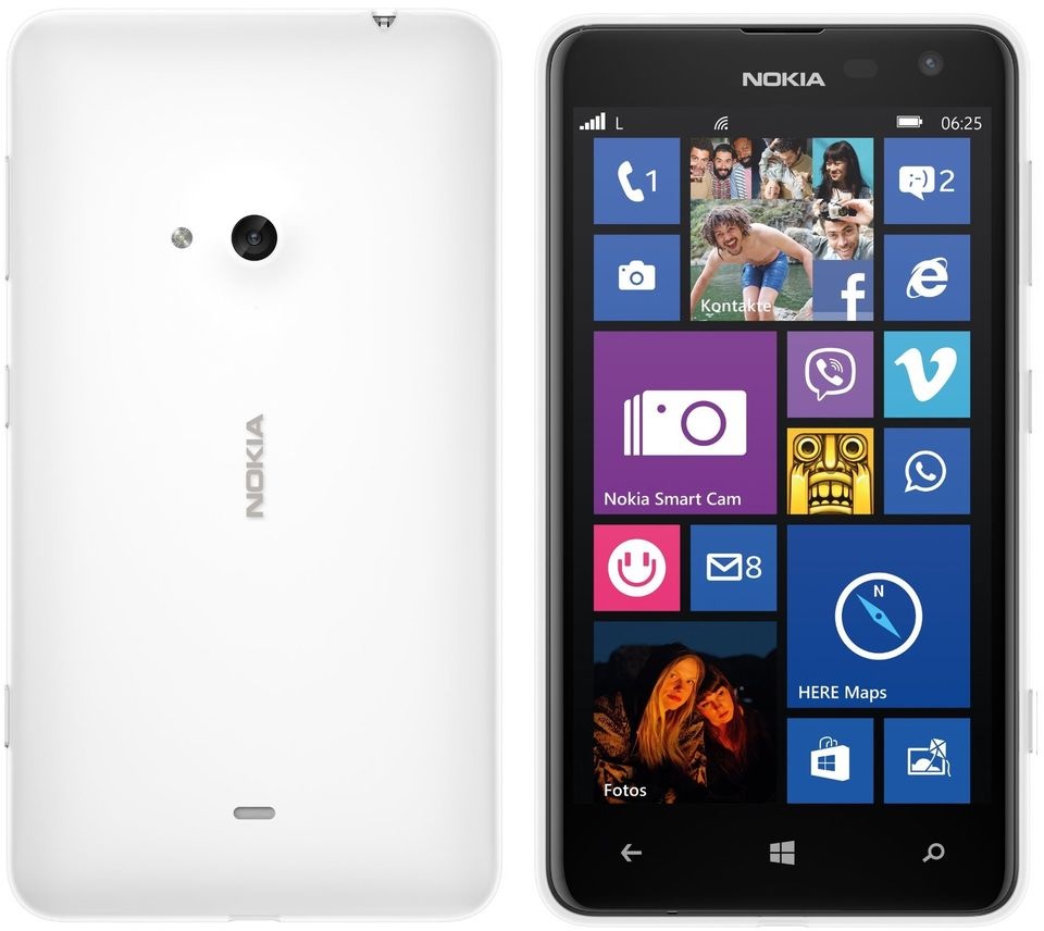 Nokia Lumia 625 White Weiß RM-941 Windows Phone 8GB Ohne Simlock