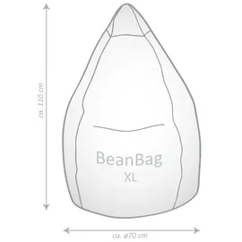 Sitting Point BeanBag Malibu XL türkis