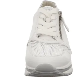 Gabor Sneaker Low Damen Weiß/Silber Weite H 38