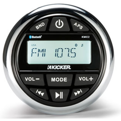 KICKER Marine Audio Media-Center im Gauge-Stil