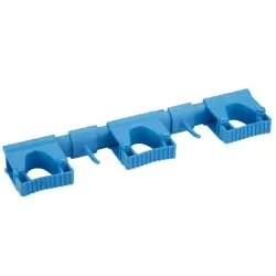 Vikan Hygienisches Hi-Flex-Wandhalterungssystem 10113 , Farbe: Blau
