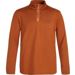 PROTEST Herren Rolli WILL 1/4 zip top, Umberorange, S