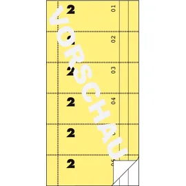 Avery Zweckform Bonblock 832 01-300, gelb, 1 St.