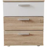 Hti-Living HTI-Line Nachtschrank Nina mit 3 Schubladen