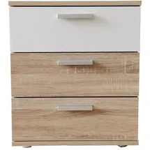 Hti-Living HTI-Line Nachtschrank Nina mit 3 Schubladen