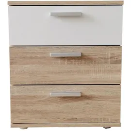 Hti-Living HTI-Line Nachtschrank Nina mit 3 Schubladen