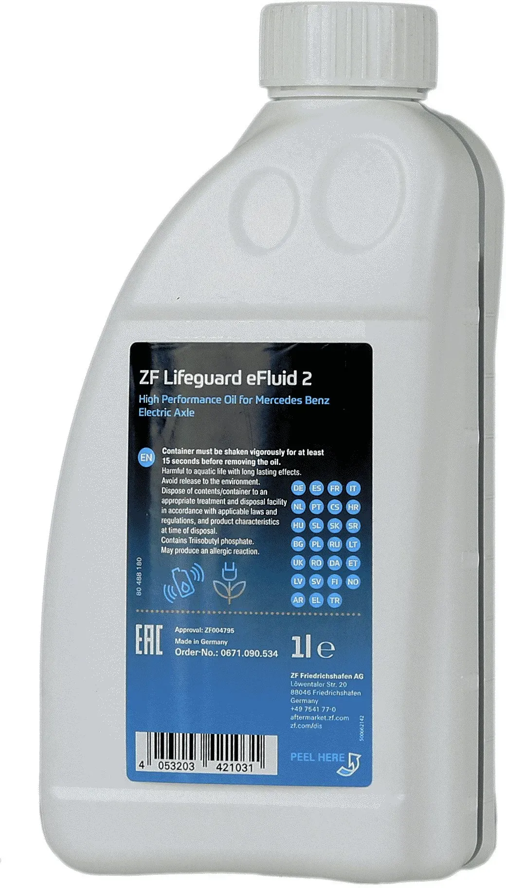 ZF Automatikgetriebeöl 0671090534 1l für BMW Mercedes Porsche LAND ROVER