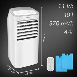 Trotec Luftkühler PAE 40 1.000 BTU mobil
