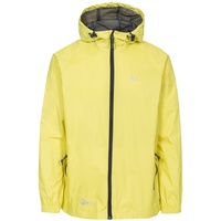 Trespass Unisex Erwachsene Qikpac Jacket Kompakt Zusammenrollbare Wasserdichte Regenjacke, Gelb XL