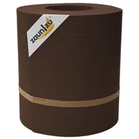 zaunzu® Sichtschutzstreifen 26 m x 24 cm Braun