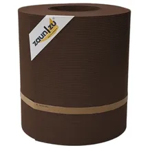 zaunzu® Sichtschutzstreifen 26 m x 24 cm Braun