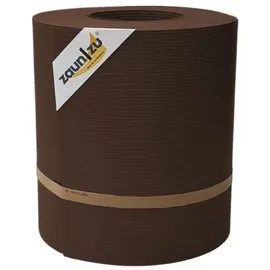 zaunzu® Sichtschutzstreifen 26 m x 24 cm Braun