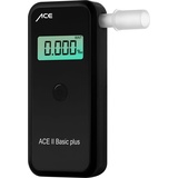 ACE II Basic Plus Alkotester - 99,0% Messgenauigkeit laut der TU Wien - polizeigenauer Alkohol-/Promilletester, Dunkelblau-schwarz