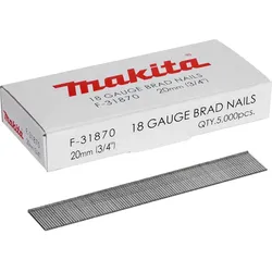 Makita - Staples - 5000 Stücke - Länge: 20 mm - Breite: 1.2 mm