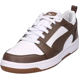 Puma Rebound V6 Low Puma White/Flat Bronze/Gum 45