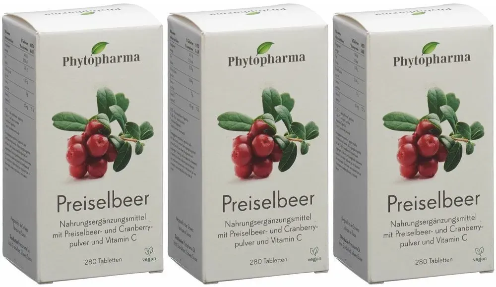 Phytopharma Preiselbeeren