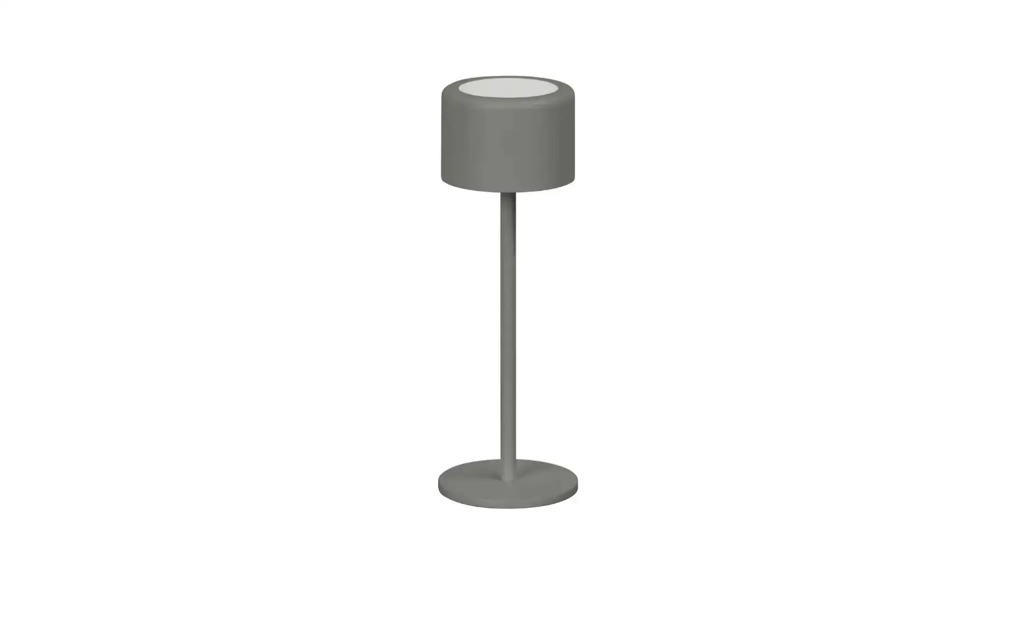 Fischer-Honsel Tischleuchte   , grau , Maße (cm): B: 8,5 H: 25