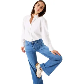 GARCIA Celia 249 Jeans in Mittelblau mit Wide Leg-W26 / L34
