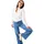 GARCIA Celia 249 Jeans in Mittelblau mit Wide Leg-W26 / L34