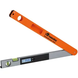NEDO Winkelmessgerät Winkeltronic Messber.0-355Grad Schenkel-L.60cm 0,1Grad