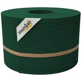 zaunzu® Sichtschutzstreifen 50 m x 19 cm Grün Metall