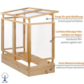 Dobar Tomatenhaus 116 x 71 x 120 cm Naturbelassen