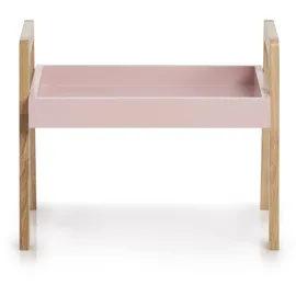 Zeller Stapelregal 40 x 30,5 x 32,5 cm Rosa