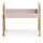 Zeller Stapelregal 40 x 30,5 x 32,5 cm Rosa