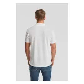 FRUIT OF THE LOOM 65/35 Polo Farbe: weiß L