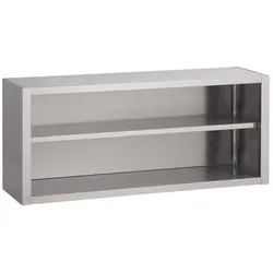 Gastro-Inox Wandschrank mit 1 Boden und  offen aus Edelstahl 1000x400x600mm